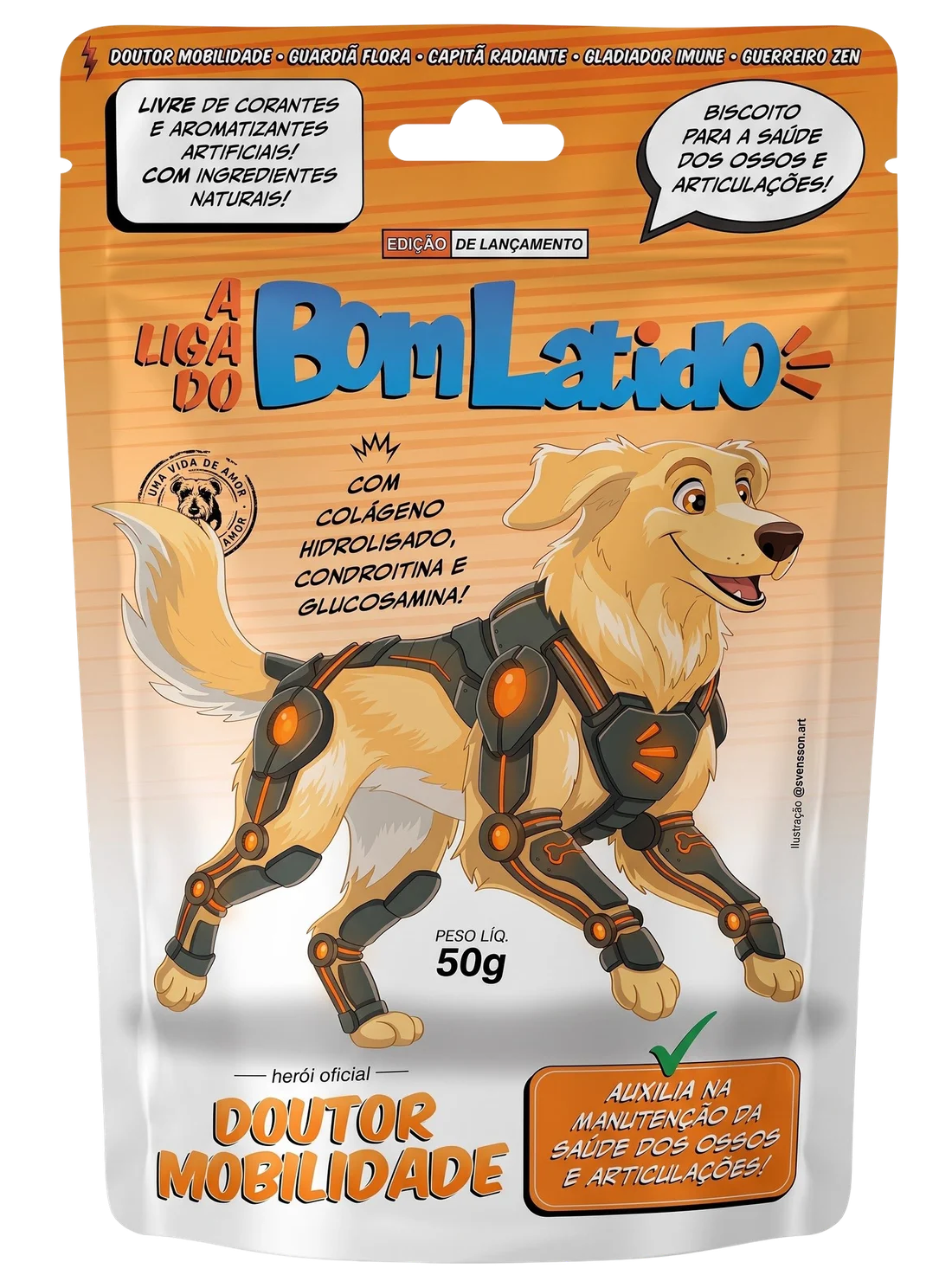 Doutor Mobilidade – biscoito Bom Latido 50g
